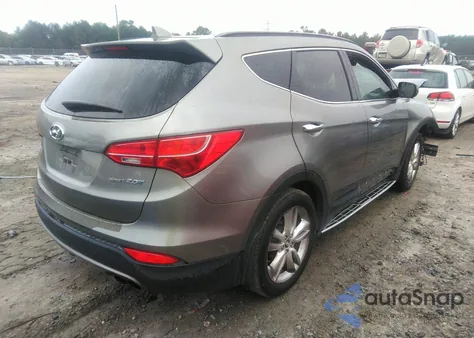 2013 Hyundai Santa Fe Sport 2.0T from USA, damaged, VIN 5XYZU3LA8DG023575